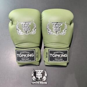 MS Boxing Gloves Green (1)