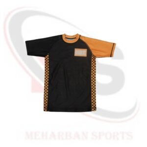 Rash Guard Black & Orange